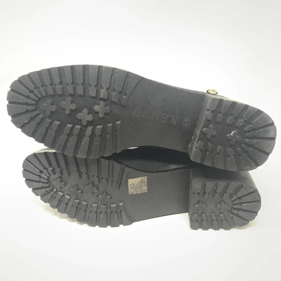 Renvy Joe Sport Black Suede Double Zip Boots - Picture 10 of 11